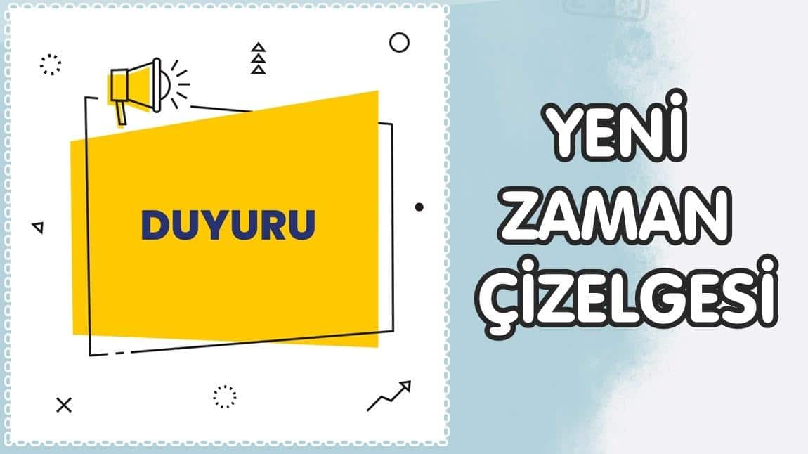 2025-2026 EĞİTİM ÖĞRETİM YILI ZAMAN ÇİZELGESİ